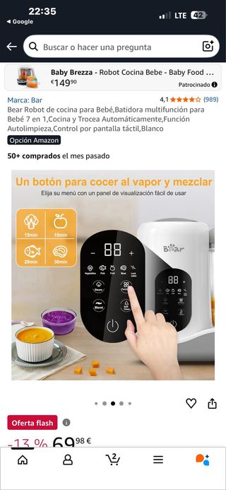 Robot da Cucina Bebe Bear