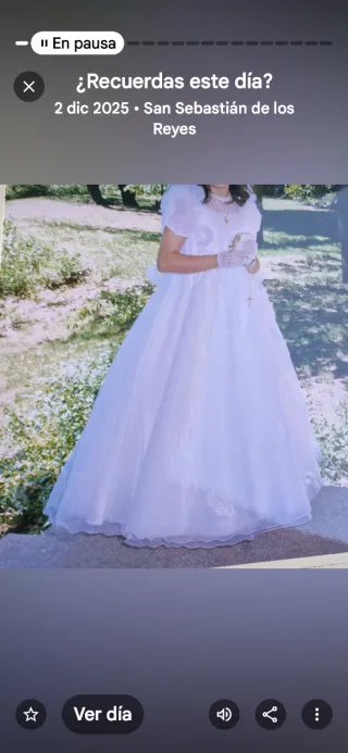 Vestido de Comunión Blanco