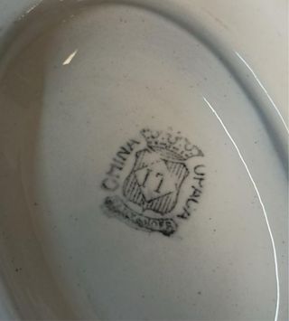 Salsera de porcelana china. C-24