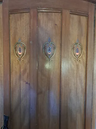 Armario Francés Antiguo y Cajonera Madera