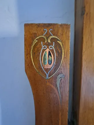 Armario Francés Antiguo y Cajonera Madera