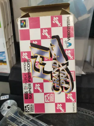 F1 Grand Prix Super Famicom Nintendo