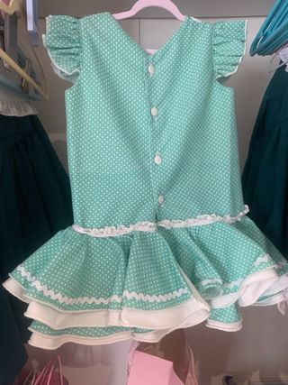 Trajes de flamenca niña (2 piezas)