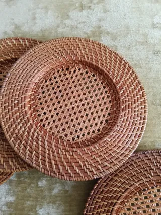 Sottopiatti in Rattan Birmania