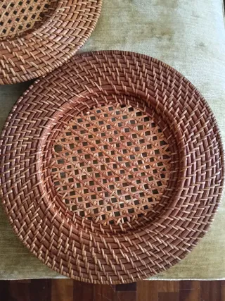 Sottopiatti in Rattan Birmania