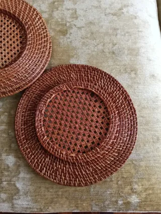 Sottopiatti in Rattan Birmania
