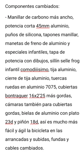 Bicicleta 16 Scott Scale