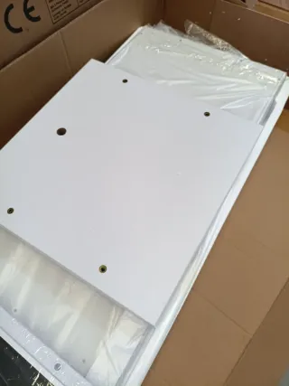 SONGMICS Espejo Joyero con 6 LEDs, Armario de Joya