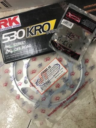 Kit Cadena RK 530 KRO O-Ring JT Sprockets