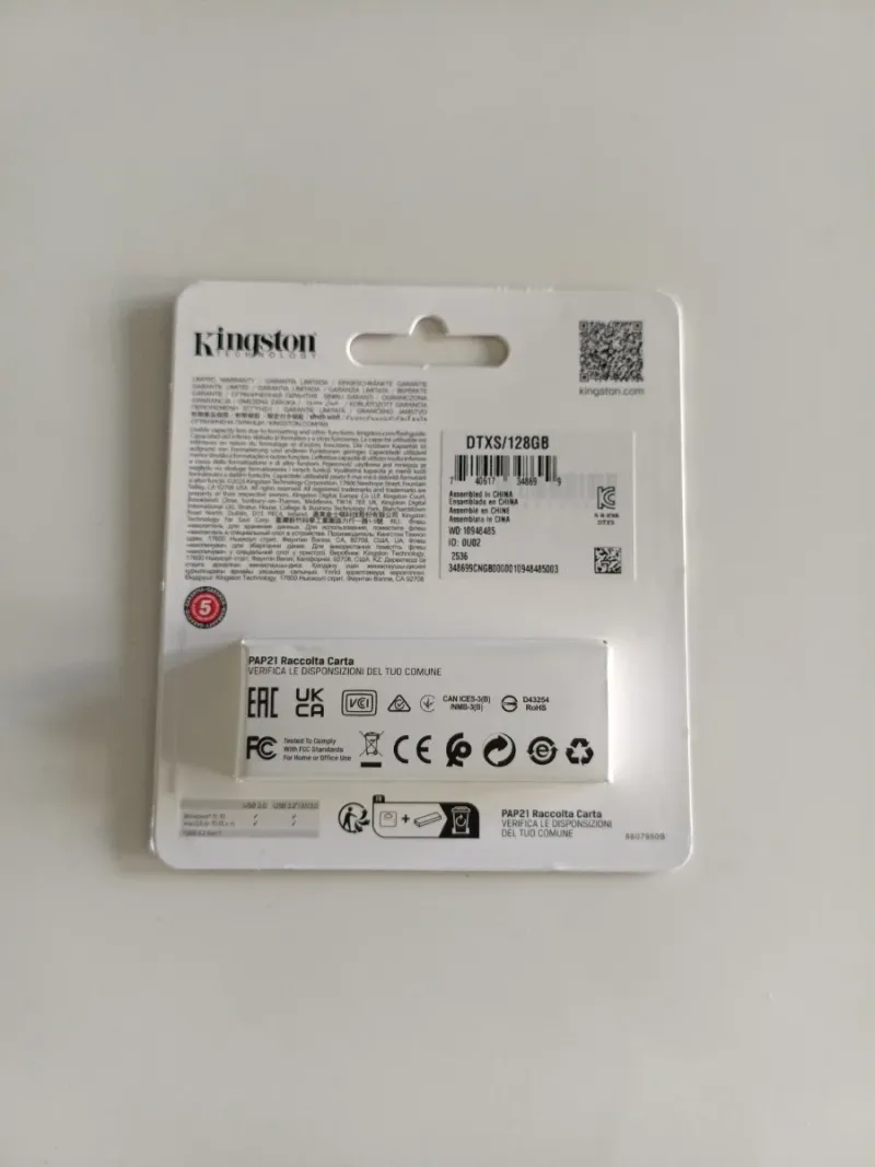 Pendrive Kingston DataTraveler Exodia S 128GB afbeelding 2