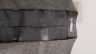 Traje Emidio Tucci Gris Rayas