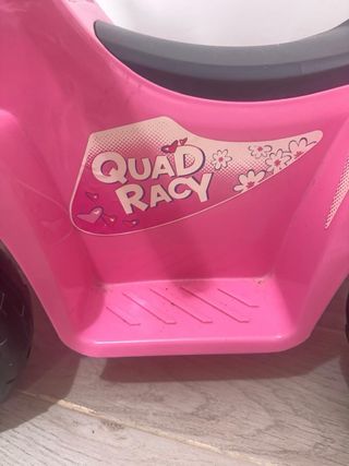 Moto Quad Infantil Rosa