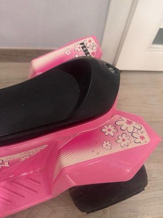 Moto Quad Infantil Rosa