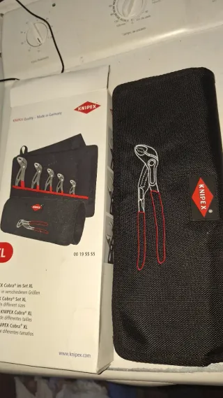 Juego 5 Alicates Knipex Cobra XL Manta