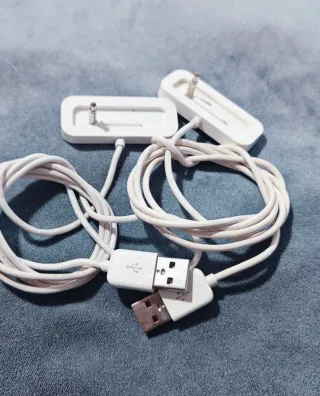 2 Cables iPod Shuffle Apple Blancos