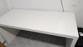 Scrivania Ikea Malm Bianca