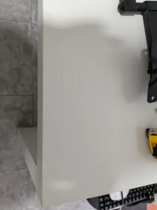 Scrivania Ikea Malm Bianca