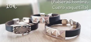 Pulseras hechas a mano con abalorios