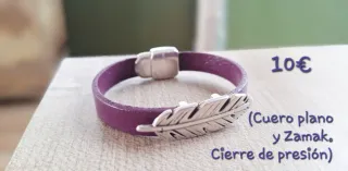 Pulseras hechas a mano con abalorios