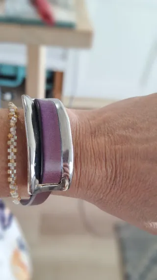 Pulseras hechas a mano con abalorios