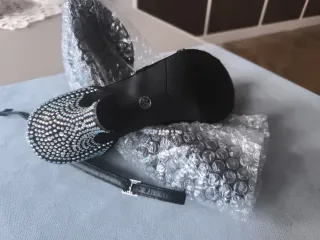 Zapatos de baile/fiesta con adornos irisados