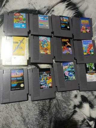 Juegos Nintendo NES SEGA