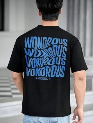 Franela Wondrous Oversize Negra