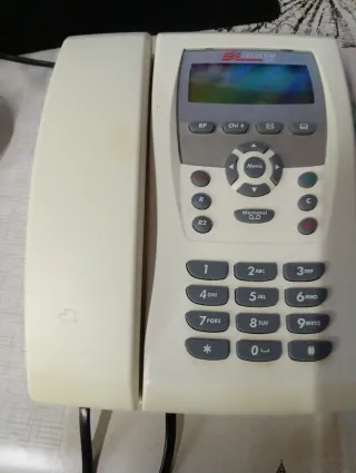 Telefono fisso Telecom beige