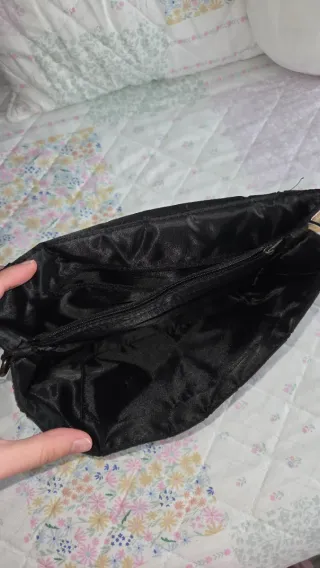 Bolso de fiesta iridiscente geométrico