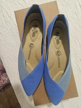 Bailarinas Miss Elastic azules.