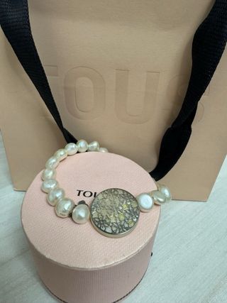 Pulsera Tous Perlas y Nácar Plata
