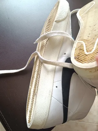 Nike Deportivas Blancas Corte Alto