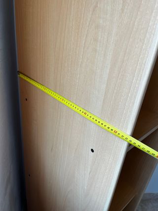 Estantería alta color roble claro o pino