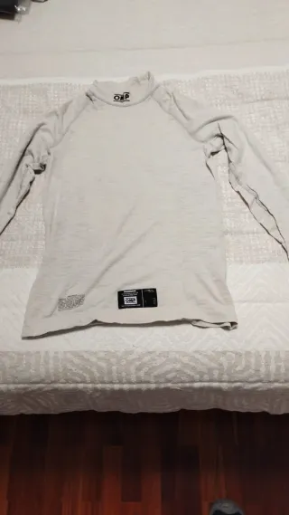 Ropa de Rally OMP Beige/Gris