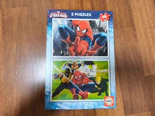 2 Puzzles Spiderman Marvel Educa 48 piezas