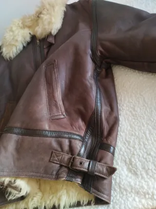 Chaqueta aviador B-3 Marrón