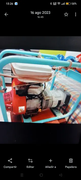 Generador de gasolina