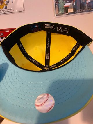 Cappello New Era LA Palm Trees Giallo 56,8cm