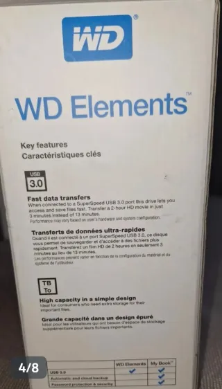 2 Discos Duro Externo WD 8TB Como Nuevos