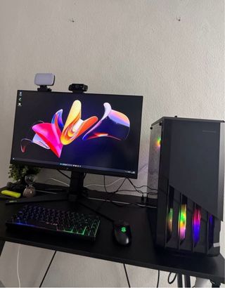 PC Gaming Completo con Monitor y Teclado