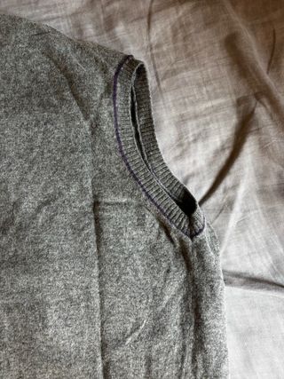 Chaleco Massimo Dutti Hombre Gris