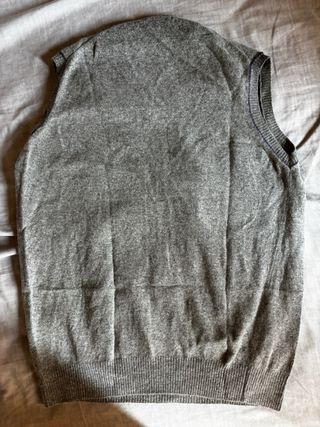 Chaleco Massimo Dutti Hombre Gris