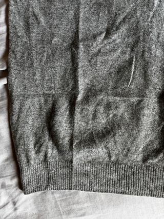 Chaleco Massimo Dutti Hombre Gris