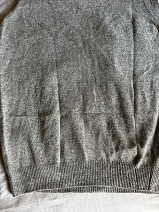 Chaleco Massimo Dutti Hombre Gris