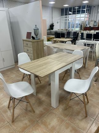 Mesa comedor extensible madera NUEVA