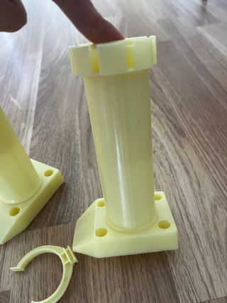 Patas Niveladoras Muebles (4uds) + Clips