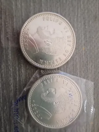 Monedas 40€ Rey Felipe VI Proclamación