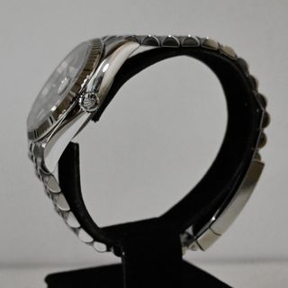 Rolex Datejust 36mm Green Palm Bisel Oro Blanco