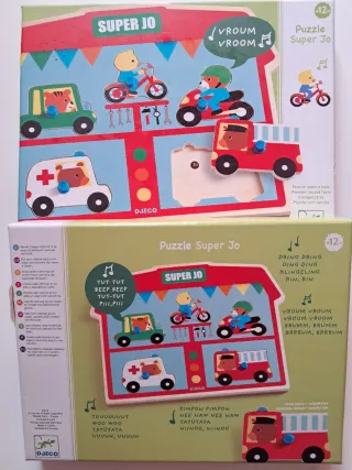 Puzzle Super Jo Djeco Sonoro