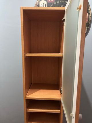 Mueble alto de baño madera